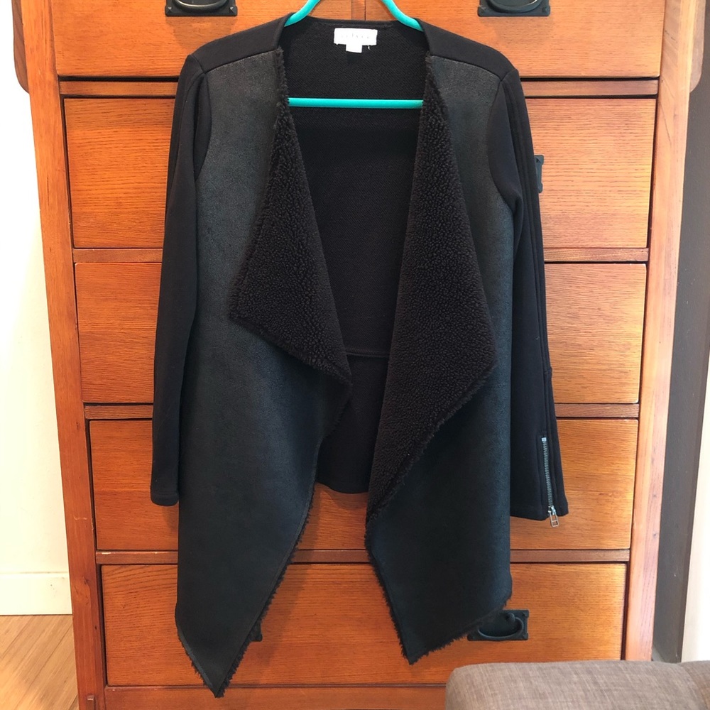 Velvet Graham Spencer Open Front Jacket sz small